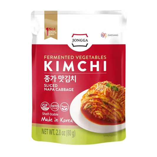 [新品] 宗家 切件泡菜 80g Jongga Napa Cabbage Kimchi Pouch Original