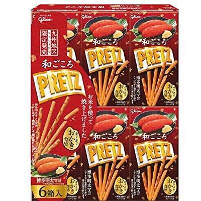 [新品] 日版固力菓百力滋 博多明太子蛋黃醬口味 6boxes Pretz Cookies - Hakata Mentaiko Mayonnaise Flavour