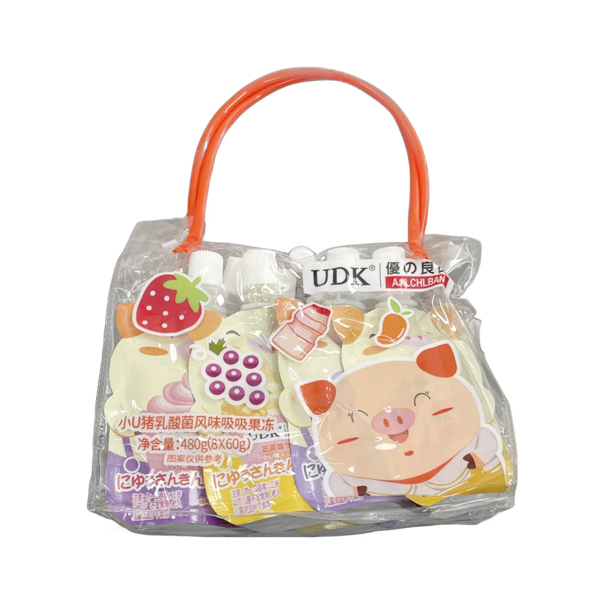 UDK Mixed Fruit Flavour Yogurt Konjac 480g 優之良品 乳酸菌風味果凍 8小包