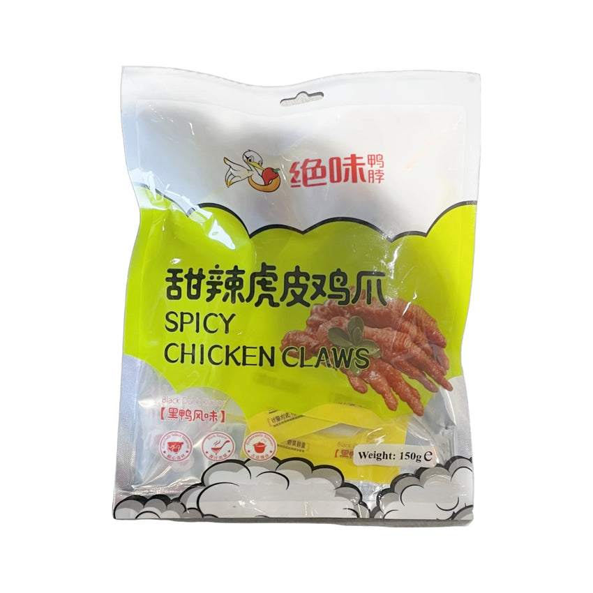 Juewei Spicy Chicken Claws 150g 絕味 甜辣虎皮雞爪