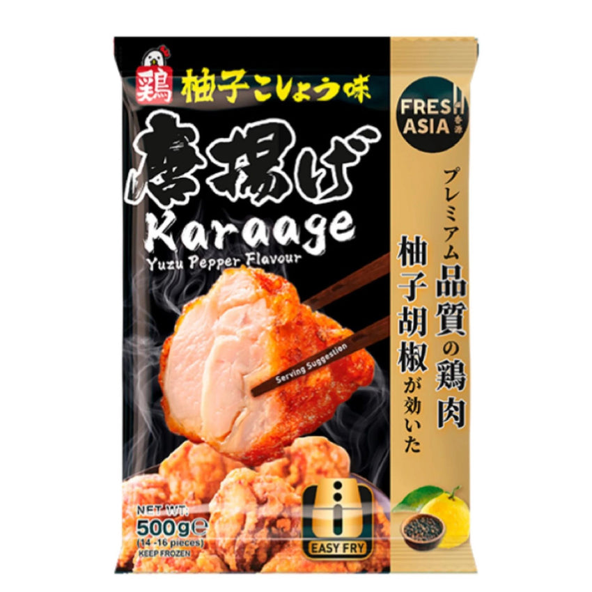 FA Karaage ( Yuzu Pepper Flavour ) 500g 香源 日本唐揚炸雞 黑胡椒柚子味