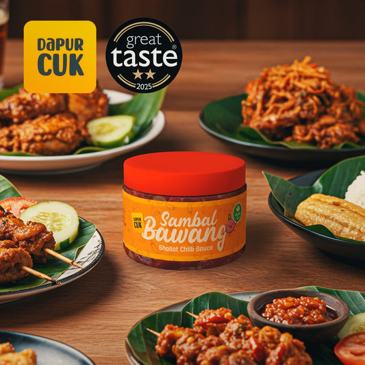 [新品] 叁巴醬 - 紅蔥頭(純素) DAPUR CUK Sambal - Shallot Vegan