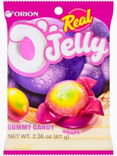 [新品] Orion 葡萄味果汁軟糖 67g Orion O'Jelly Grape