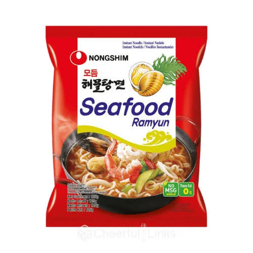 [新品] 農心 海鮮拉麵 125g Nongshim Seafood Ramyun