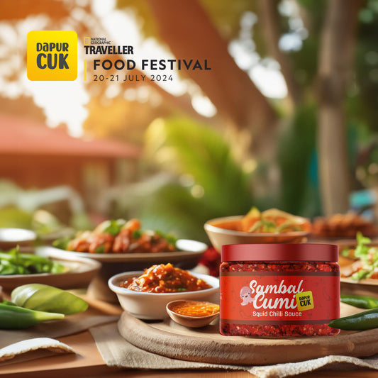 [新品] 叁巴醬 - 魷魚 DAPUR CUK Sambal - Squid