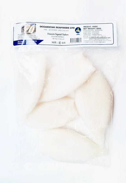 魷魚筒 1kg (net 600g) Ocean Star Squid Tube