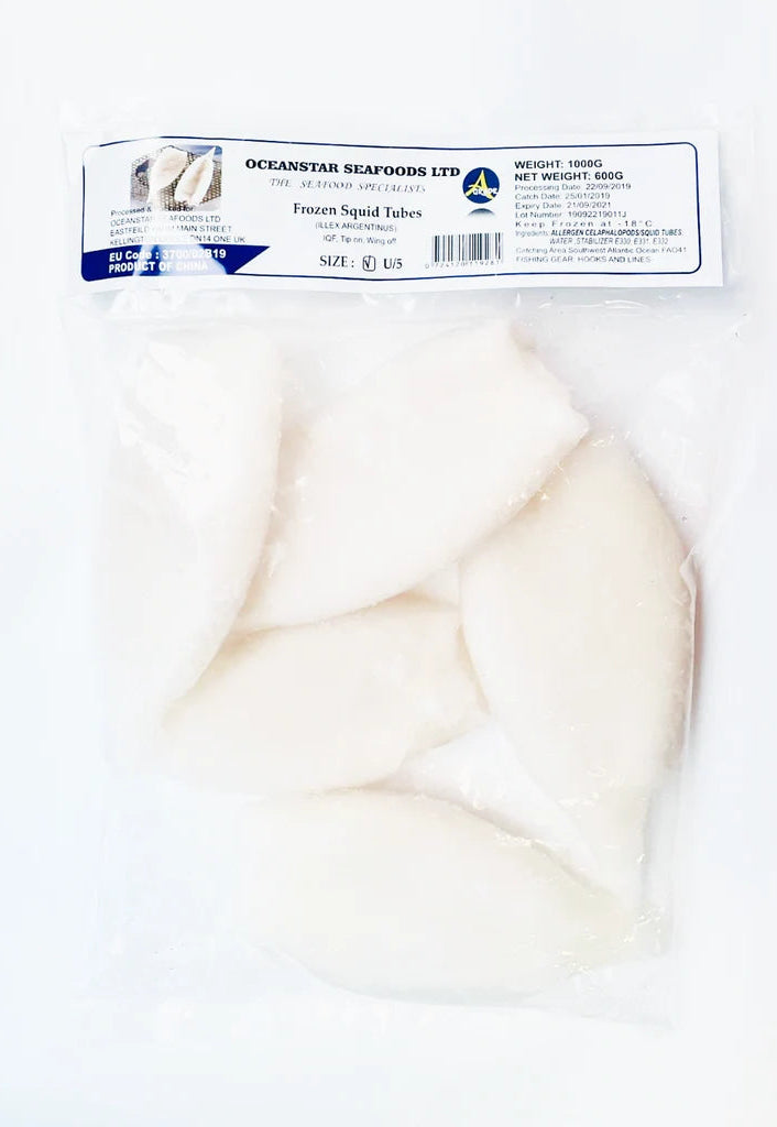 魷魚筒 1kg (net 600g) Ocean Star Squid Tube