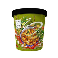 LZQ Broad Noodle Sour and Hot Flavour 140g 李子柒 椒麻寬面