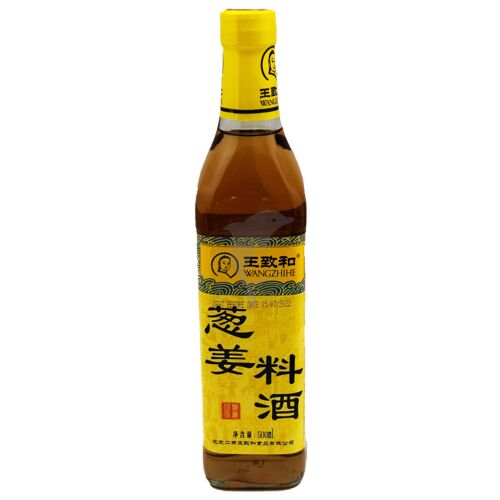 WZH Cooking Wine with Shallot & Ginger 500ml 王致和 蔥姜料酒