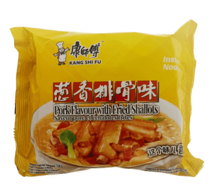 康師傅 蔥香排骨味 104g KSF Instant Noodles Pork with Fried Shallots Flav