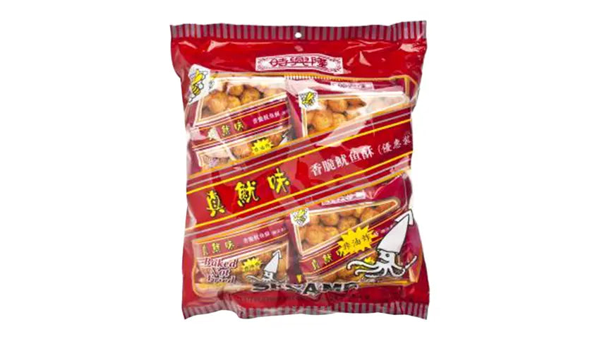 [新品] 時興隆 真魷味優惠裝 (14.5g x 8) SHL Sesame Cuttlefish Puffs - Bonus Pack