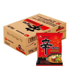 Nongshim Shin Ramyun Noodle BOX 120gx20 农心 辛辣面 单包装 每箱20包