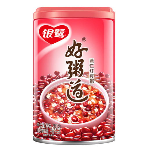 YL Congee - Pearl Barley and Red Bean 280g 银鹭 好粥道薏仁红豆粥