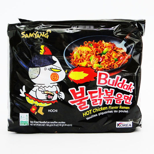 [促銷] SamYang Hot Chicken Ramen Multi 700g 三养 火鸡面 五连包