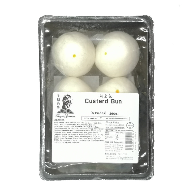 [限時優惠] 皇朝美膳 奶皇包 260g Royal Gourmet Custard Bun