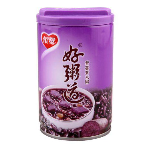 YL Congee Purple Sweet Potato & Rice 280g 银鹭 好粥道紫薯紫米粥