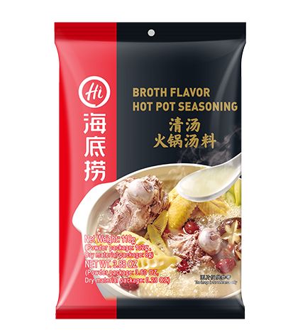 HDL Hotpot Base - Broth 110g 海底捞 火锅底料 - 清汤