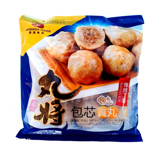 WJ Pork Balls with Chicken Filling 200g 丸将 包芯贡丸