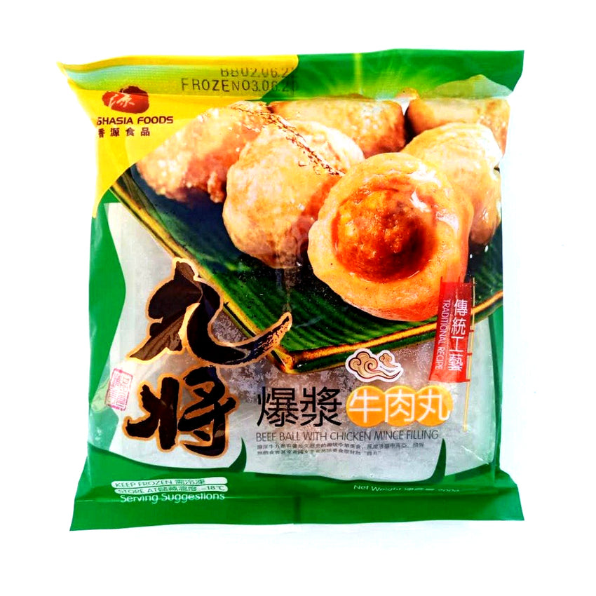 WJ Beef Balls with Chicken Filling 200g 丸将 爆浆牛丸