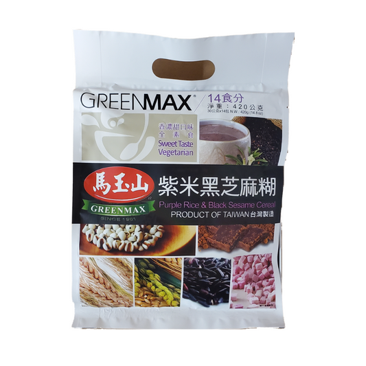 馬玉山 紫米黑芝麻糊 420g GM Purple Rice and Black Sesame Cereal