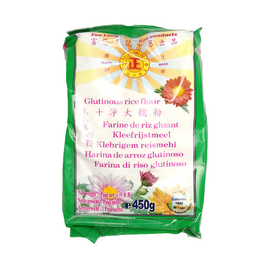 富隆正記 十淨大糯米粉 450g FLCK Glutinous Rice Flour (Green)