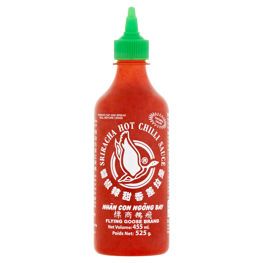 FG Sriracha Hot Chili Sauce (plastic) 455ml 飞鹅 是拉差辣酱