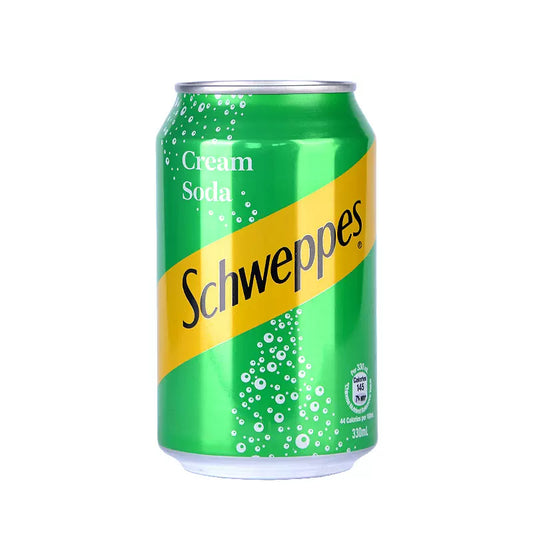 Schweppes Cream Soda ( Can ) 330ml 玉泉 忌廉味汽水