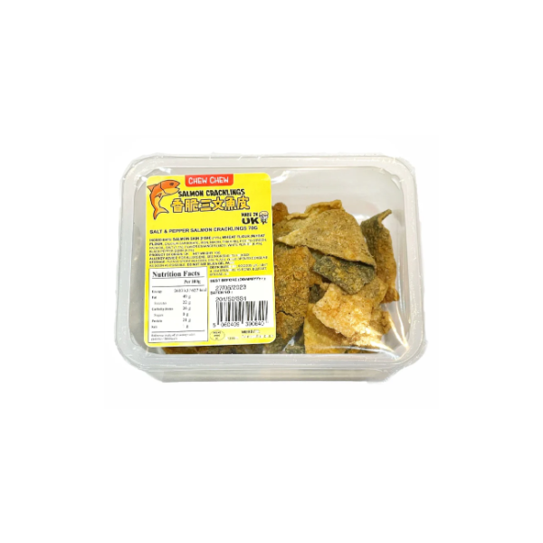 CC Salmon Crackings - Salt and Pepper 70g CC 香脆三文魚皮 - 椒鹽味