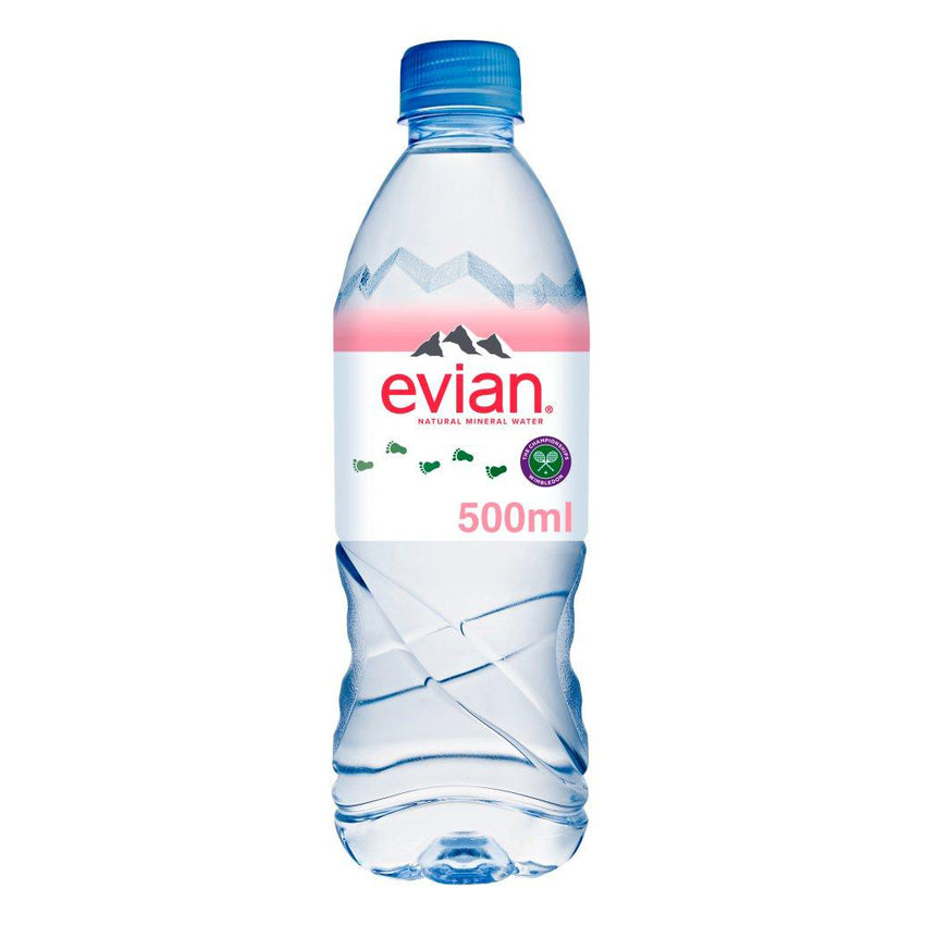 Evian Natural Mineral Water 500ml Bottles 依云 矿泉水