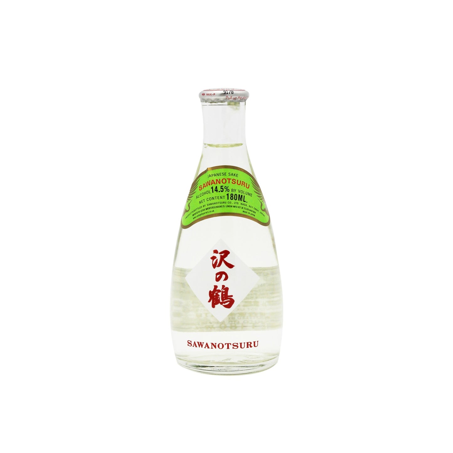 Sawanotsuru Japanese Sake 180ml 泽之鹤 日本清酒 小瓶
