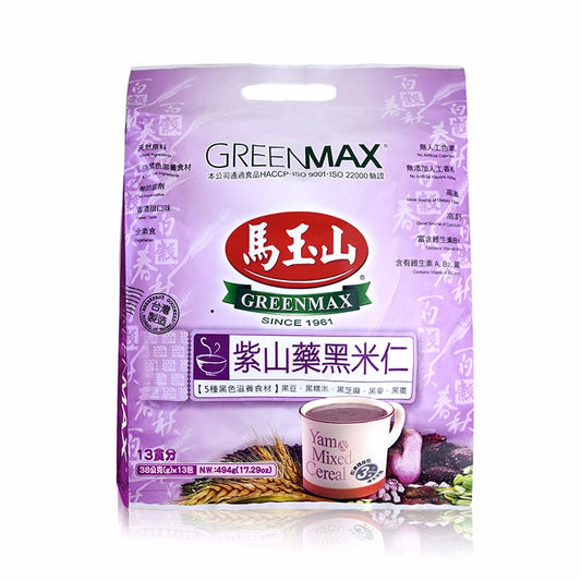 馬玉山 紫山葯黑米仁 360g GM Yam & Mixed Cereal Drink
