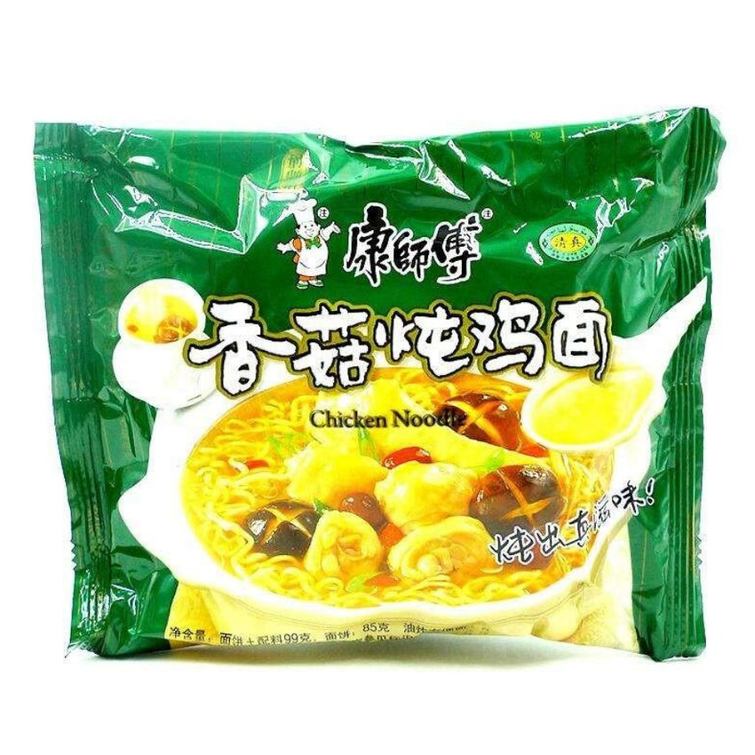 [Sale] KSF Instant Noodles Mushroom Stew Chicken Noodle 100g 康师傅 香菇炖鸡面 袋装