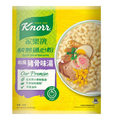 Knorr Elbow Macaroni - Pork Bone 80g 家樂牌 快熟通心粉 和風豬骨味