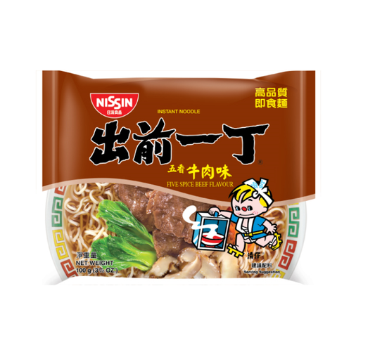 出前一丁麵 五香牛肉味 100g Nissin Demae Ramen Five Spices Beef