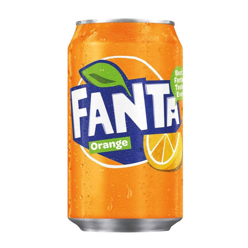 Fanta Orange (Can) 330ml 芬達 橙汁汽水