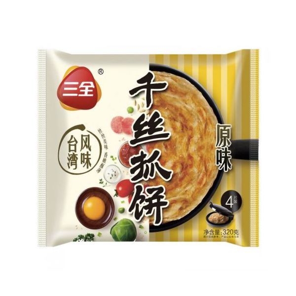 SQ Original Flavour Pancake 320g 三全 原味千丝抓饼