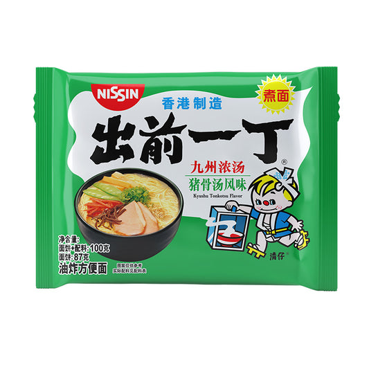 Nissin Demae Ramen Kyushu Tonkotsu 100g 日清 出前一丁 包装面 九州猪骨浓汤味