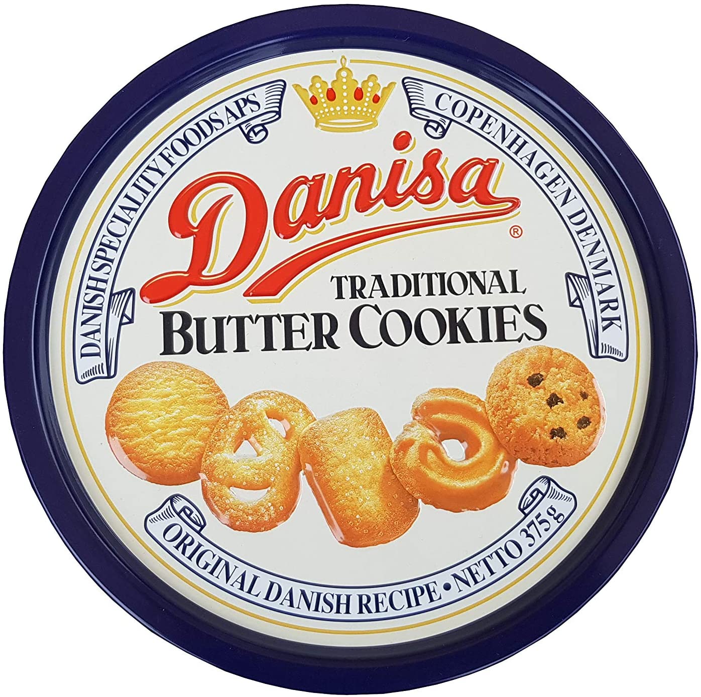 丹麥 皇冠 曲奇餅乾 375g Danisa Traditional Butter Cookies
