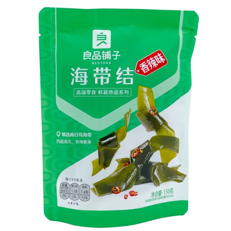 BS Kelp Knot - Spicy 150g 良品铺子 海带结 - 香辣味