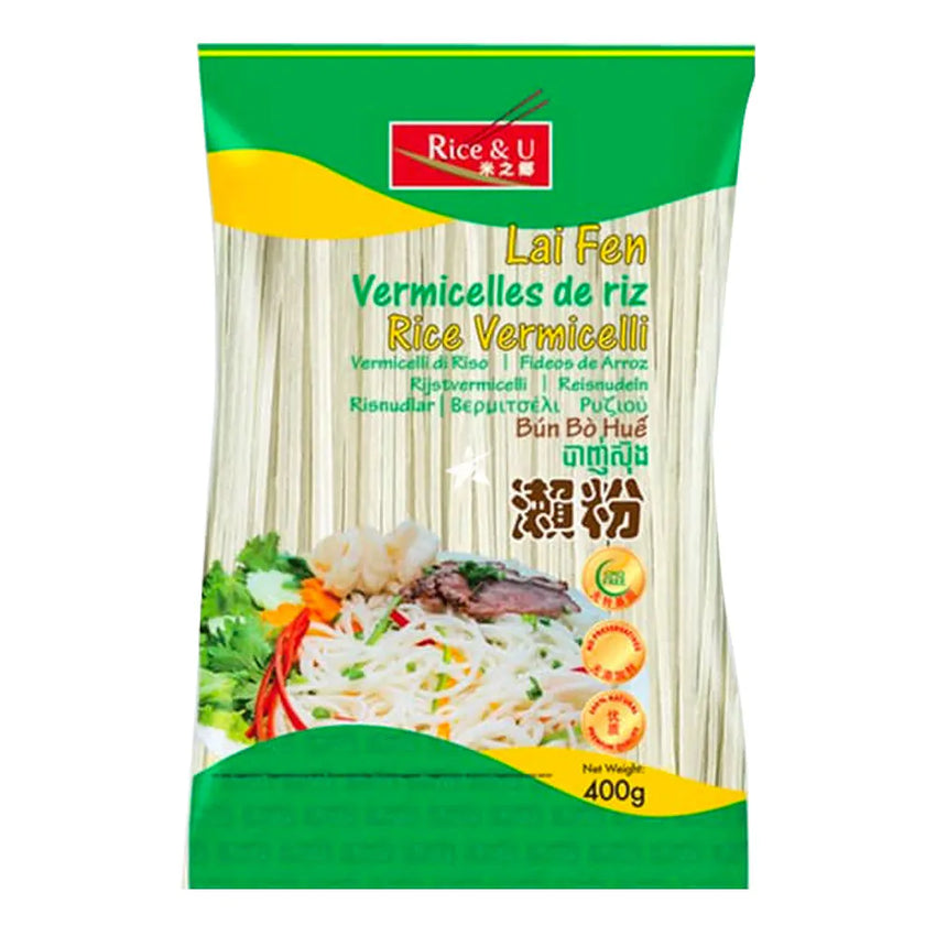 R&U Lai Fen Rice Vermicelli 1.6mm 400g 米之乡 濑粉