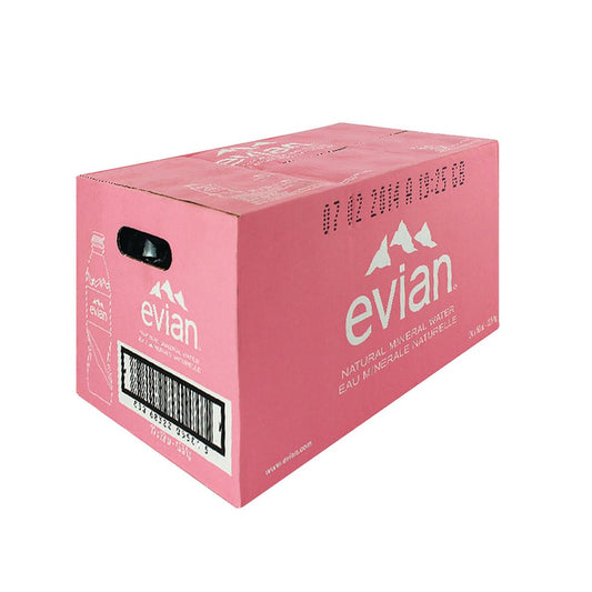[箱價] Evian Natural Mineral Water 24 x 500ml 依云 矿泉水 每箱