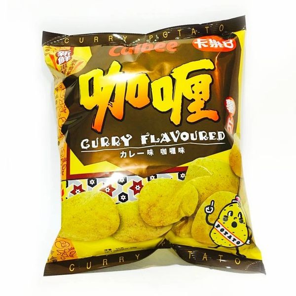 Calbee Potato Chips - Curry 55g 卡乐B 薯片 咖喱味