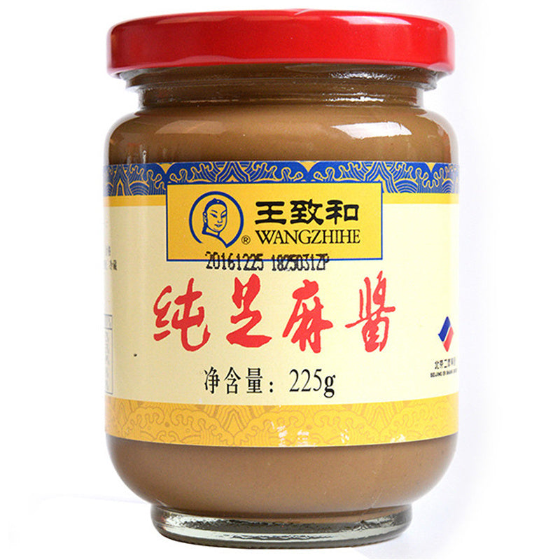WZH Sesame Paste 225g jar 王致和 纯芝麻酱