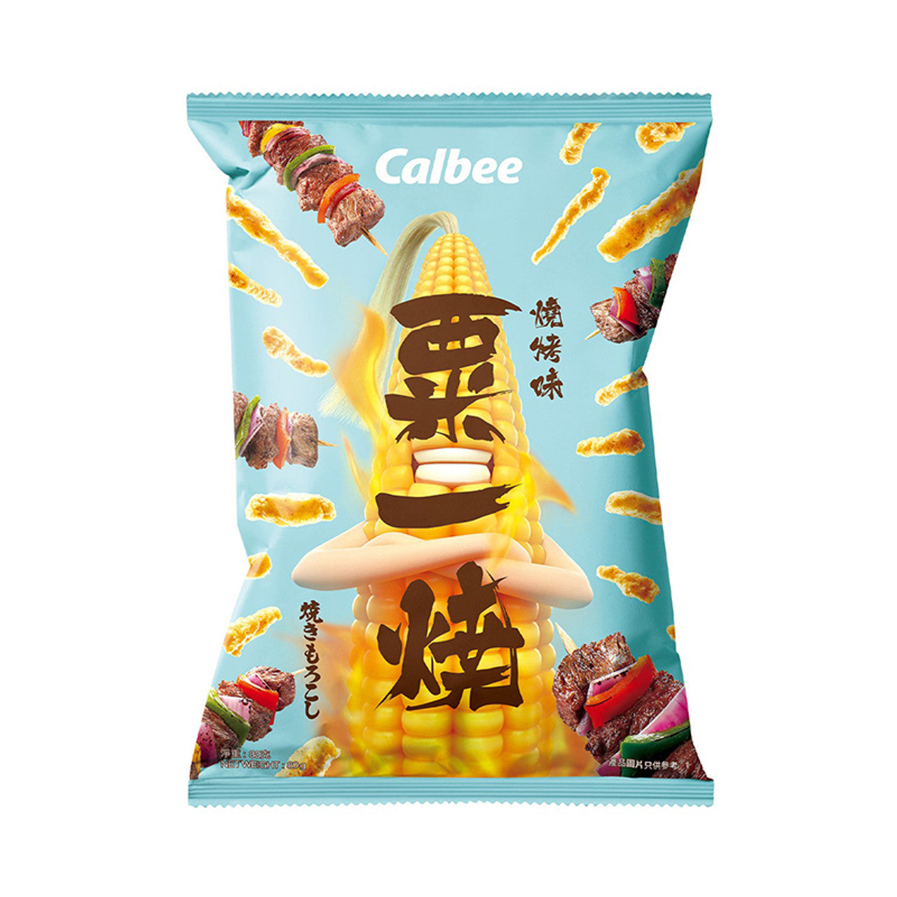Calbee Grill-A-Corn - BBQ 80g 卡乐B 粟一烧 烧烤味