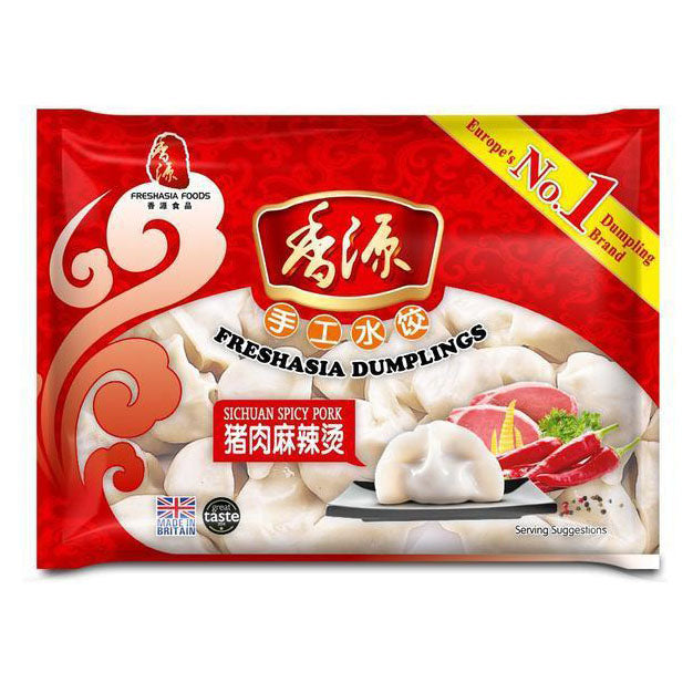 香源 豬肉麻辣燙水餃 400g  FA Hot & Spicy Pork Dumplings