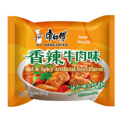 KSF Instant Noodles Spicy Beef Noodles 103g 康师傅 香辣牛肉面