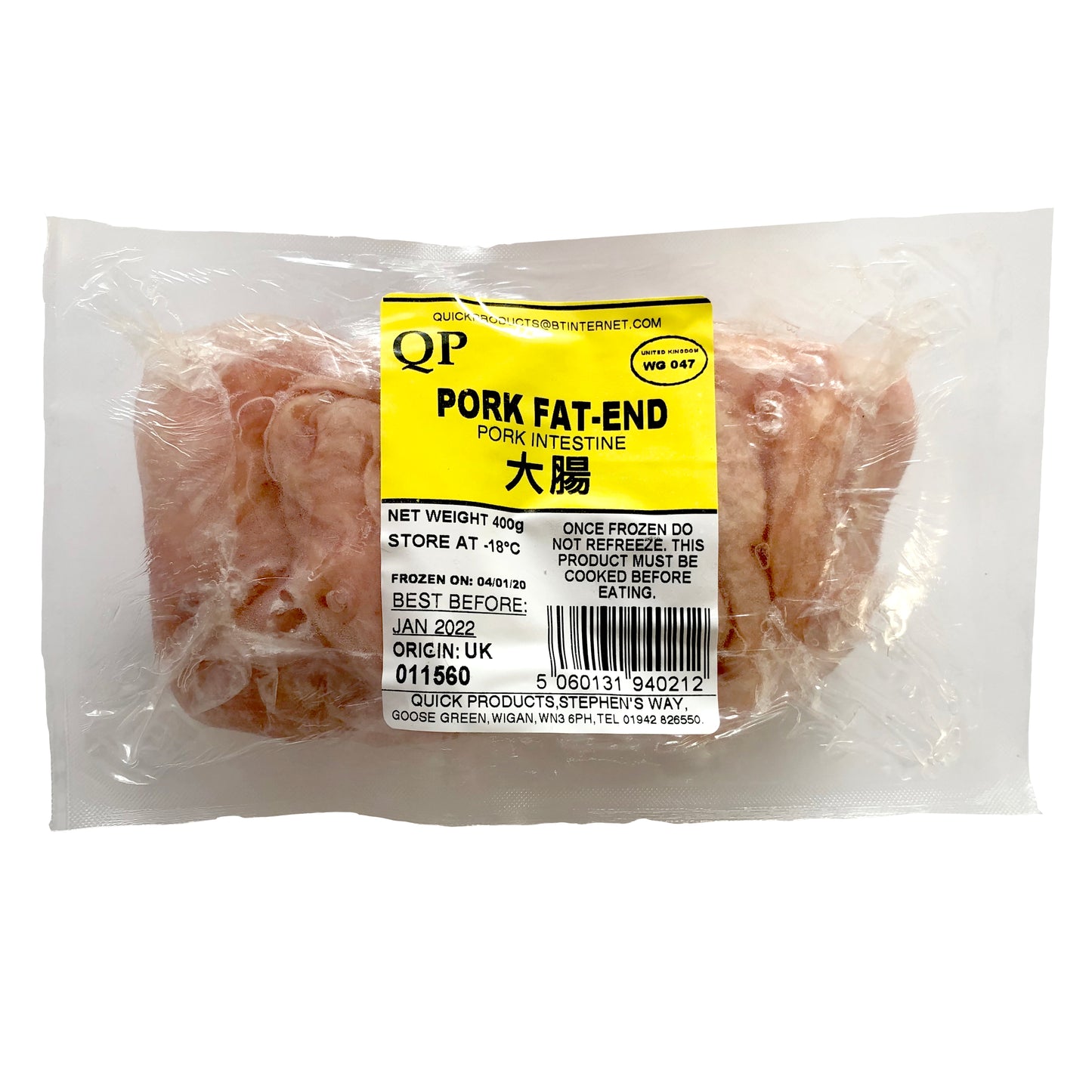豬大腸 400g QP Pig Fat End