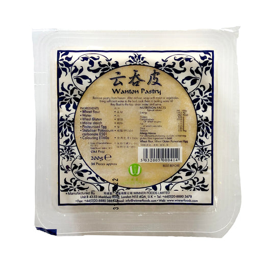 WF Wonton Pastry 200g 环球 云吞皮