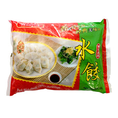 Wangs Pork With Garlic Chives Dumplings 900g 王记 猪肉韭菜饺子