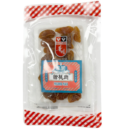 WY Preserved Peach 56g 華園 甜桃肉